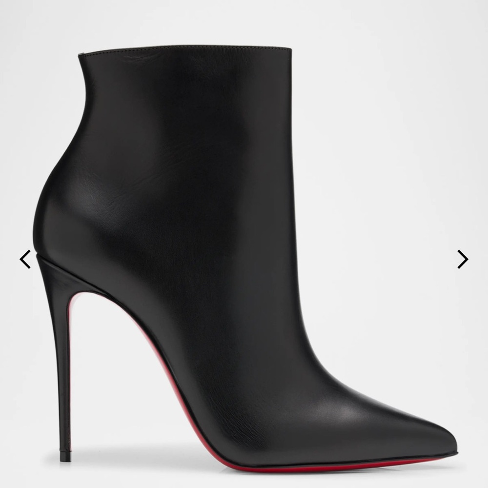 Christian Louboutin So Kate Black Stiletto Ankle Boots